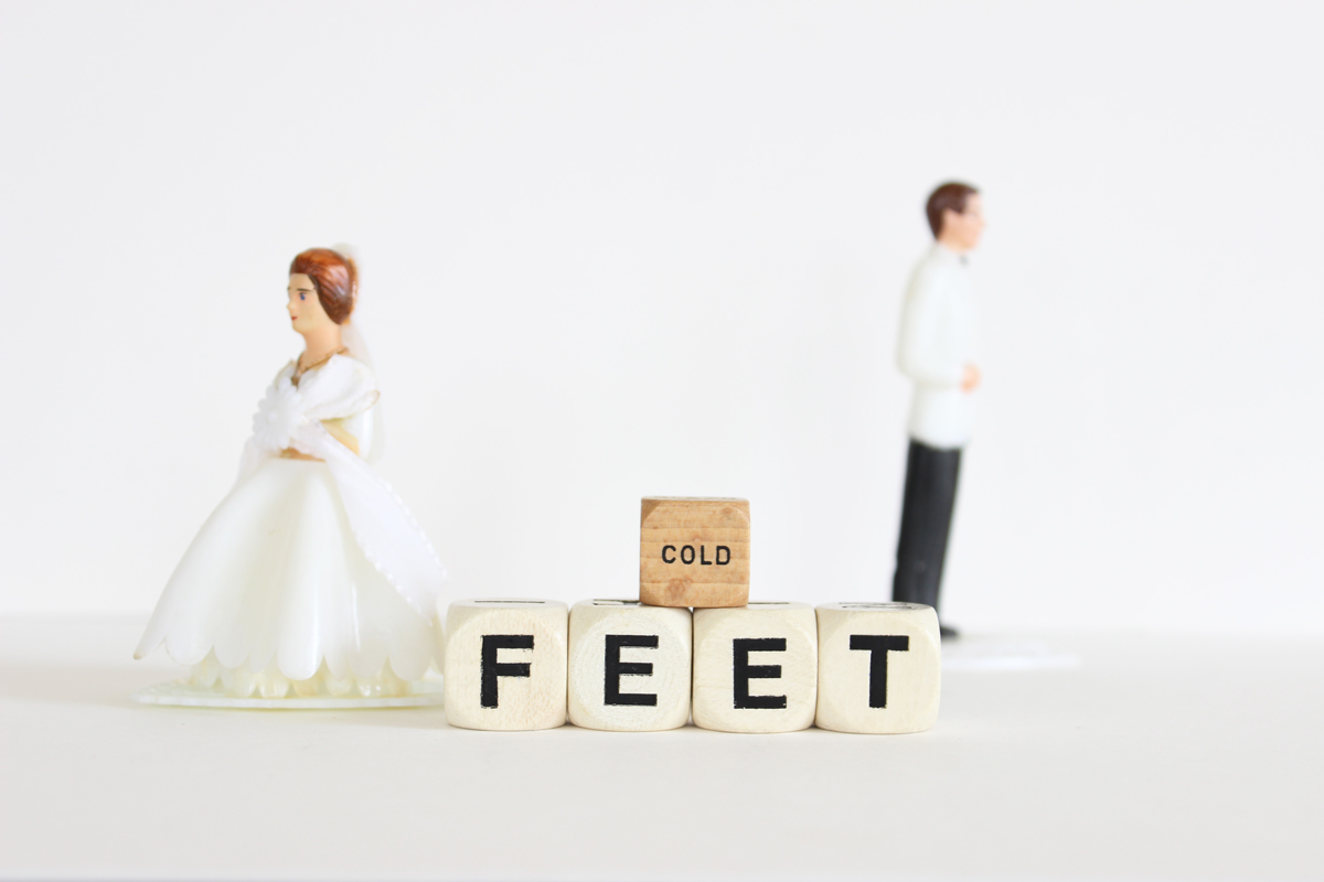 What to Do If You Have Cold Feet Before the Wedding